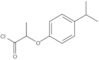 2-[4-(1-Methylethyl)phenoxy]propanoyl chloride