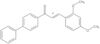 Chalcone, 2,4-dimethoxy-4′-phenyl-, (E)-