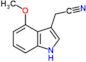 (4-methoxy-1H-indol-3-yl)acetonitrile