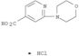 4-Pyridinecarboxylicacid, 2-(4-morpholinyl)-, hydrochloride (1:1)