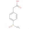 Benzeneacetic acid, 4-(methylsulfinyl)-