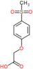 [4-(methylsulfonyl)phenoxy]acetic acid