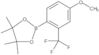 2-[4-Methoxy-2-(trifluoromethyl)phenyl]-4,4,5,5-tetramethyl-1,3,2-dioxaborolane