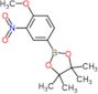 2-(4-methoxy-3-nitrophenyl)-4,4,5,5-tetramethyl-1,3,2-dioxaborolane