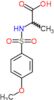 N-[(4-methoxyphenyl)sulfonyl]alanine