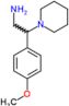 2-(4-methoxyphenyl)-2-piperidin-1-ylethanamine