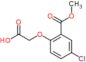 [4-chloro-2-(methoxycarbonyl)phenoxy]acetic acid