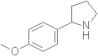 2-(4-Methoxyphenyl)pyrrolidine