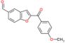 2-[(4-methoxyphenyl)carbonyl]-1-benzofuran-5-carbaldehyde