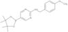 N-[(4-Metossifenil)metil]-5-(4,4,5,5-tetrametil-1,3,2-diossaborolan-2-il)-2-pirimidinamina