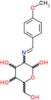 2-deoxy-2-{[(E)-(4-methoxyphenyl)methylidene]amino}hexopyranose