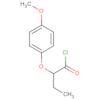 Butanoyl chloride, 2-(4-methoxyphenoxy)-