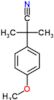 2-(4-methoxyphenyl)-2-methylpropanenitrile