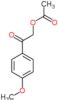 2-(4-methoxyphenyl)-2-oxoethyl acetate