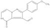 Pyrazolo[1,5-a]pyrazine-3-carboxaldehyde, 4,5-dihydro-2-(4-methoxyphenyl)-4-oxo-