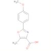 4-Oxazolecarboxylic acid, 2-(4-methoxyphenyl)-5-methyl-