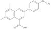 2-(4-Methoxyphenyl)-6,8-dimethyl-4-quinolinecarboxylic acid