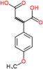 2-(4-methoxyphenyl)butanedioic acid