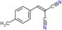 (4-methylbenzylidene)propanedinitrile
