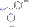 2-(4-methylphenyl)-2-(4-methylpiperidin-1-yl)ethanamine