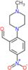 2-(4-methylpiperazin-1-yl)-5-nitrobenzaldehyde