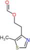 2-(5-methylthiazol-4-yl)ethyl formate