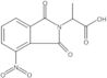 1,3-Dihydro-α-methyl-4-nitro-1,3-dioxo-2H-isoindole-2-acetic acid