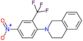 2-[4-nitro-2-(trifluoromethyl)phenyl]-3,4-dihydro-1H-isoquinoline