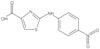 4-Thiazolecarboxylic acid, 2-[(4-nitrophenyl)amino]-