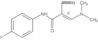 (2E)-2-Cyano-3-(dimethylamino)-N-(4-fluorophenyl)-2-propenamide