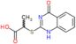 2-[(4-oxo-1,4-dihydroquinazolin-2-yl)sulfanyl]propanoic acid