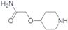 2-(4-Piperidinyloxy)acetamide