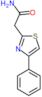 2-(4-phenyl-1,3-thiazol-2-yl)acetamide