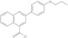 2-(4-Propoxifenil)-4-cloreto de quinolina-carbonilo