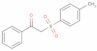 2-[(4-Methylphenyl)sulfonyl]-1-phenylethanone