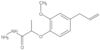 2-[2-Methoxy-4-(2-propen-1-yl)phenoxy]propanoic acid hydrazide