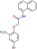 2-(4-bromo-2-methylphenoxy)-N-(naphthalen-1-yl)acetamide