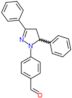 4-(3,5-diphenyl-4,5-dihydro-1H-pyrazol-1-yl)benzaldehyde