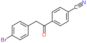 4-[2-(4-bromophenyl)acetyl]benzonitrile