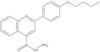 4-Quinolinecarboxylic acid, 2-(4-butoxyphenyl)-, hydrazide