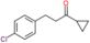 3-(4-chlorophenyl)-1-cyclopropyl-propan-1-one