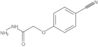 2-(4-Cyanophenoxy)acetic acid hydrazide