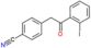 4-[2-(2-iodophenyl)-2-oxo-ethyl]benzonitrile