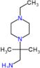 2-(4-ethylpiperazin-1-yl)-2-methylpropan-1-amine