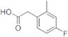 4-Fluoro-2-methylphenylacetic acid