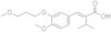 (2E)-2-[[4-Methoxy-3-(3-methoxypropoxy)phenyl]methylene]-3-methylbutanoic acid