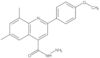 2-(4-Methoxyphenyl)-6,8-dimethyl-4-quinolinecarboxylic acid hydrazide