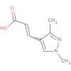 2-Propenoic acid, 3-(1,3-dimethyl-1H-pyrazol-4-yl)-