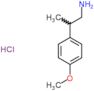 2-(4-methoxyphenyl)propan-1-amine hydrochloride (1:1)