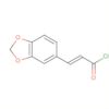 2-Propenoyl chloride, 3-(1,3-benzodioxol-5-yl)-, (2E)-